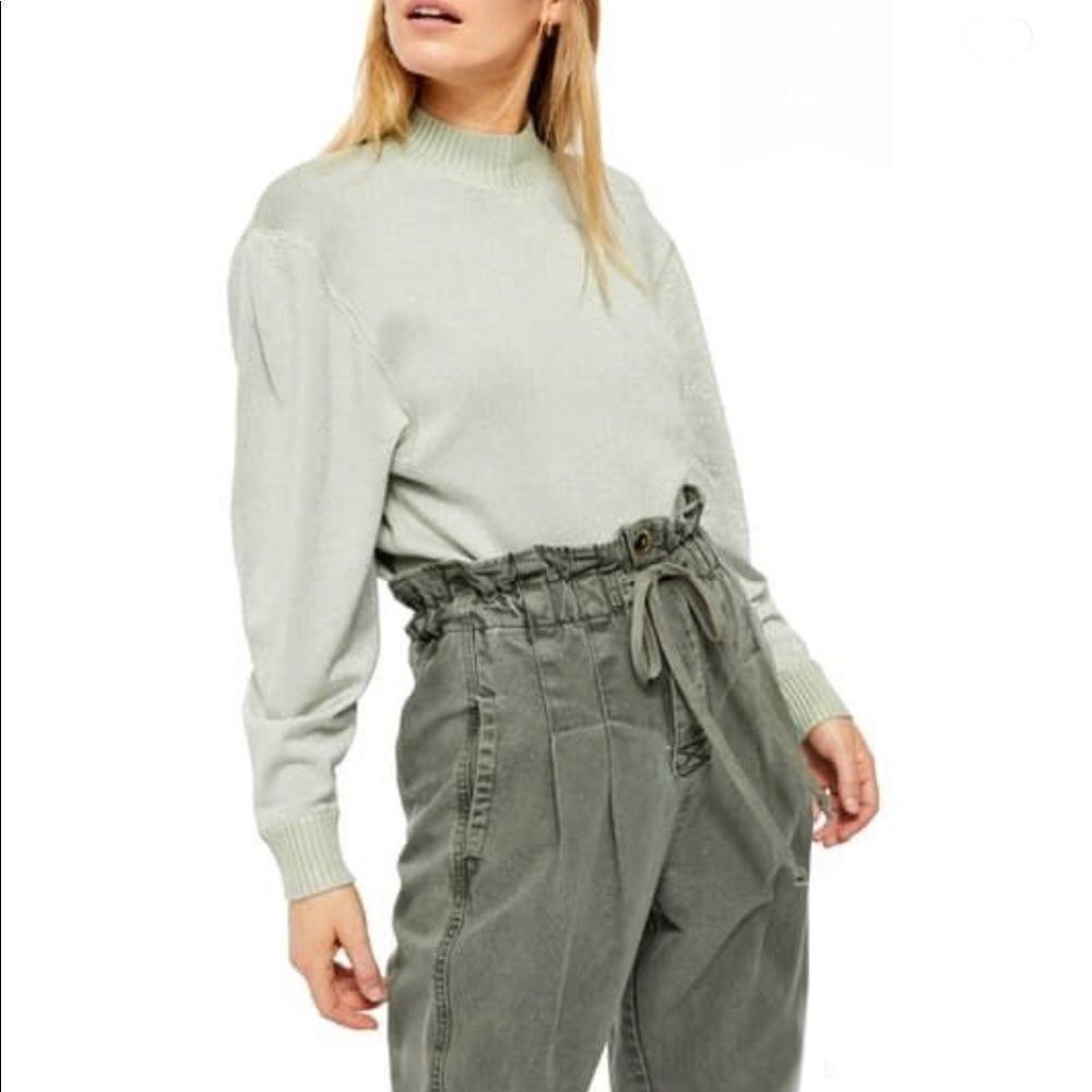 Free People Starry Night Metallic Sweater NWT XS